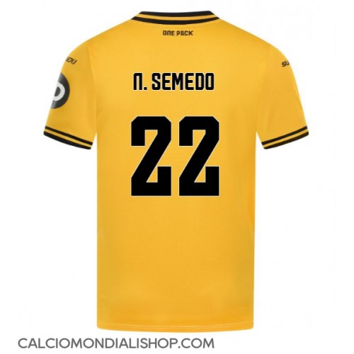 Maglie da calcio Wolves Nelson Semedo #22 Prima Maglia 2024-25 Manica Corta